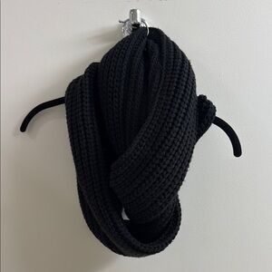 J. Crew Black Infinity Scarf